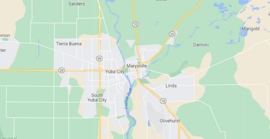 Marysville, CA Map