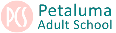 Petaluma Adult School logo