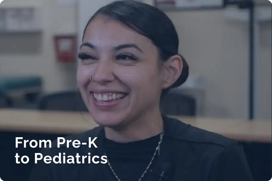 Student Stories Photo From Pre-K To Pediatrics